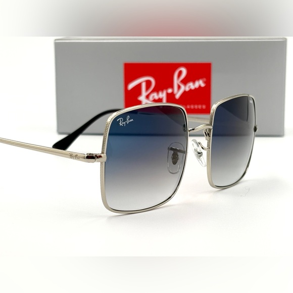 Ray-Ban Accessories - Ray-Ban Square Sunglasses Frame Light Blue Lens RB1971 9149/3F 54-19-145 3N